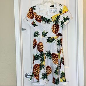 Pineapple Dress Size Large
